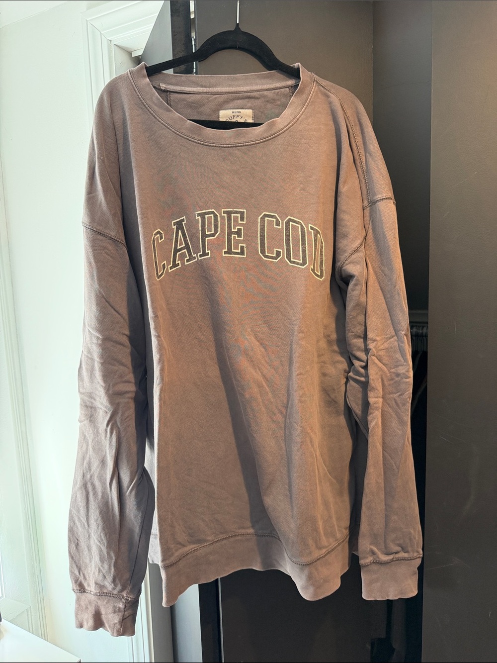 Cape Cod Grey Crewneck Sweatshirt by Cuffy’s